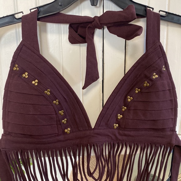 Arabian Nights String Studded Halter Bra - Large - Picture 2 of 9